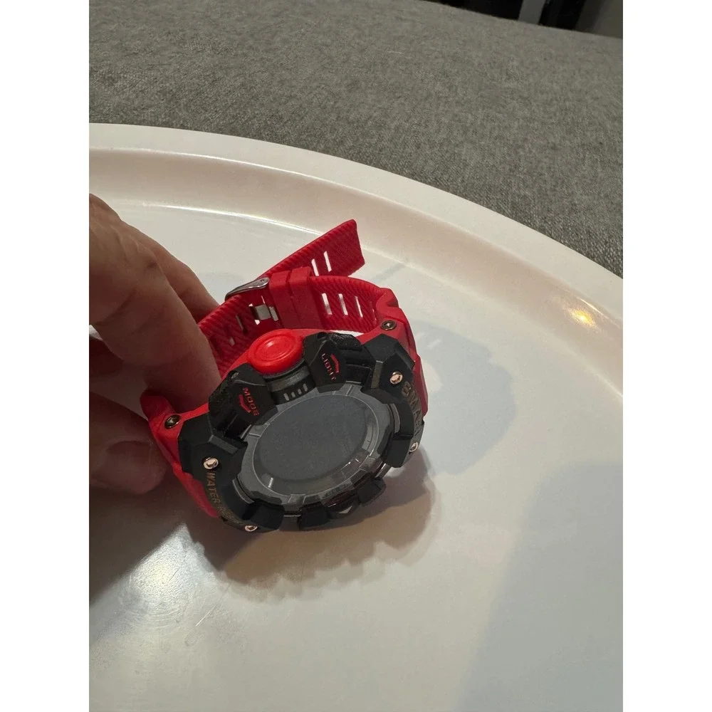 Smael Digital Sport Watch‎ Men's Waterproof Chronograph – Red/Black